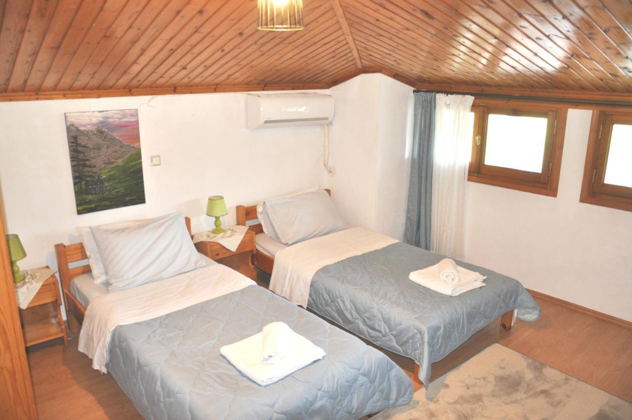 Cozy Loft With Fireplace & View Métsovo Eksteriør bilde